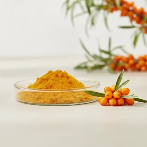 Natural Organic Sea Buckthorn Seed Extract Powder Vitamin C Water Soluble Health Food Grade Colorant for Baking Beverages