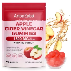 Natural Organic Slimming Supplement HALAL Keto Apple Cider Vinegar Gummies with Mother for Weight Loss