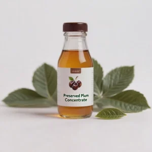 Natural Preserved Plum Concentrate Herbal Plants Essence Food Grade HACCP Certified 1 Year Shelf Life for Beverage Making