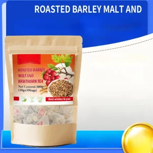 Natural Roasted Barley Malt & Hawthorn Tea Mixed Herbal Tea OEM ODM Supported Custom Formula & Packaging Available
