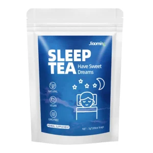 Natural Sleep Support Premium Herbal Health Tea Bags Red Date Lily Mulberry Leaf Blend 100% Pure Caffeine Free Wellness Drink