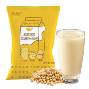 Natural Soybean Milk Powder High Quality Soya Milk Powder for Breakfast Bubble Tea Ingredients OEM Acceptable