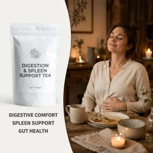Natural Stomach Support Tea Herbal Digestive Comfort Tea Bag for Gastric Relief 14 Bags