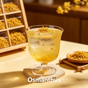 Natural Sweet Osmanthus Flower Tea Aromatic Dried Flowers for Skin Care Stress Relief Private Label Herbal Tea Bag Bulk
