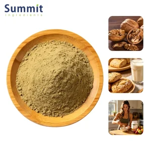 Natural Walnut Herbal Extract Powder High Protein for Dietary Supplements Functional Foods Use Food grade Bottle