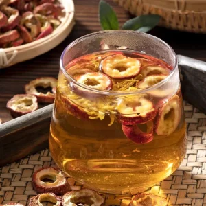 Naturally Sweet and Tart Low Temperature Dried Hawthorn Rings Preserved in Syrup Bulk Packaged
