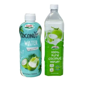 Nawon ISO GMP Certified Fresh Squeezed Coconut Water 0.3L Bottle Natural Pure Coconut Puree Vietnam OEM Private Label Healthy