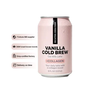 New Arrival OEM Supply Good Price Food Grade Slimming Antioxidant Collagen Coffee with MCT Oil Daily Bottle Drink