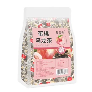 New Boxed Handcrafted Beauty Tea Combination of Peach Oolong Flower Fruit Tea Bags Triangular Tea Bags