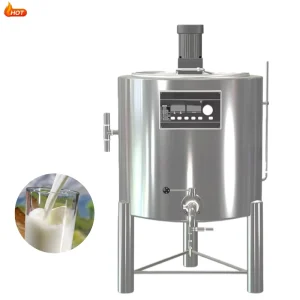 New Commercial Factory Supply10 500Litres Stainless Steel Honey Fruit Juice Fruit Puree Ketchup Yogurt Milk Pasteurizer