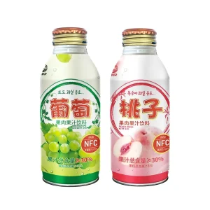 New Flavors 375ml Grape Peach Korean Convenience Store Drinks Quality Drinks for Sale