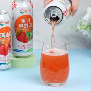 New Flavors Manufacturer OEM 490ml Strawberry and Fig Juice Beverage Custom Fruit Juice