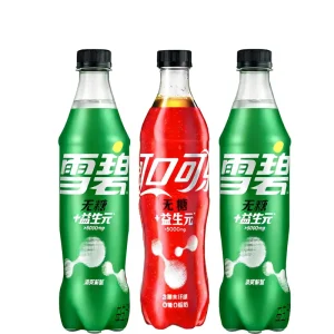 New Probiotic Coca Colas Soda Drink Sugar Free Sparkling Beverage with Dietary Fiber Functional Carbonated Soft Drink