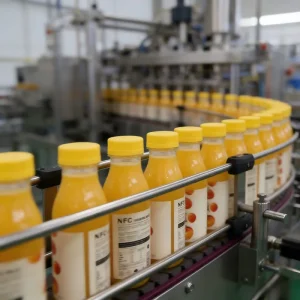 Newest Design Complete Juice Production Line 8000BPH Fully Automatic Hot Juice Bottling Plant for 500ml 350ml