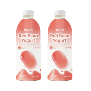 Nihewan Red Bean Yogurt OEM ODM Probiotic Fermented Beverage Bulk Supply