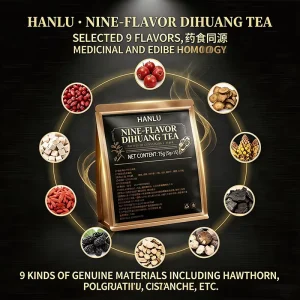 Nine Herbs Rehmannia Health Tea Independent Sachets Nourishing Herbal Tea Ready Stock Nine Flavors Rehmannia Tea Bags