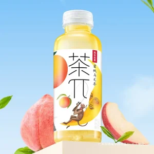 Nongfu Spring Tea Party Tea 500ml Bottle Peach Oolong Grapefruit & Green Grape Fruit Flavored Beverage