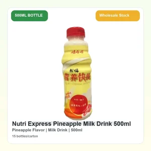 Nutri Express Pineapple Flavor 500ml Milk Drink Fruit Milk Beverage