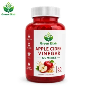 ODM Adult Apple Cider Vinegar Vitamin B12 Gummies Natural Dietary Supplement for Digestive Health Immune Support Gut