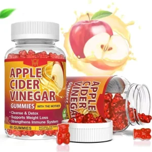 OEM Adult Vitamins Gummy Candy Cider Vinegar Energy Boosting 2 Year Shelf Life