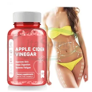 OEM Apple Cider Vinegar ACV Gummy Detox Pure Fat Burner Natural Vegan 1000mg Apple Cider Vinegar Gummies