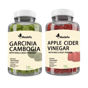 OEM Apple Cider Vinegar Gummies All Natural Vegan ACV With Folic Acid And Vitamin B6 & B12