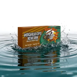 OEM Black Coffee Sugar Free & Fat Free Instant Coffee for Daily Energy Boost