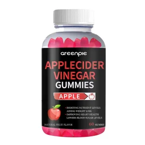 OEM Brand Advanced Weight Management Applecider Vinegar Gummies Herbal Extract Food Custom