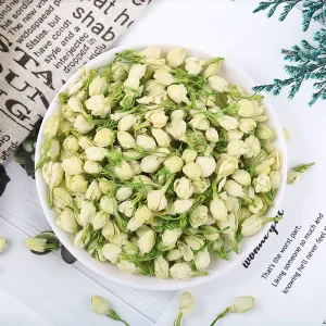 OEM Bulk Natural Dried Jasmine Flowers Edible Premium Jasmine Buds Herbal Tea for Blending Beverage Soap Cosmetics