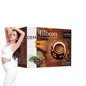 OEM Collagen Slimming Instant Coffee Weight Loss Support Coffee with Collagen Instant Brew for Daily Slimming