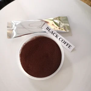 OEM Custom Beverage Caffeinated 40g Feature Sugar Tasty Quality 3in1 Instant Black Coffee Powder With 4 Gram X 20 Sticks