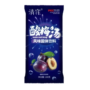 OEM Custom Sour Plum Drink Osmanthus Sour Plum Crystal Beverage Powder Sweet and Sour Fruity Refreshing Sour Plum Drink