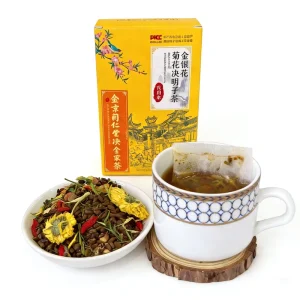 OEM Customization Honeysuckle Chrysanthemum Cassia Seed Organic Herbal Tea Bags Slimming Tea Protects Eyes Soothes