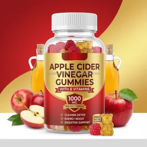 OEM Factory Sugar Free Apple Cider Vinegar Gummies Private Label Weight Control ACV Gummies for Adults