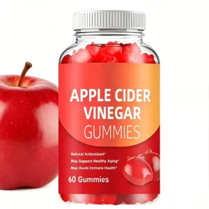 OEM Factory Sugar Free Natural Apple Cider Vinegar Gummy Candy Private Label Digestion Support For Adults