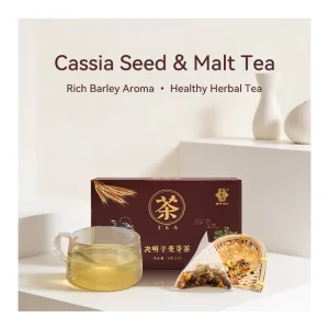 OEM Natural Herbal Tea Cassia Seed & Malt Blend for Intestinal Comfort & Regularity Support