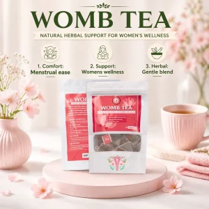 OEM Natural Herbal Tea for Women Womb Uterus Cleanse Yoni Detox Menstrual Cramp Relief Period Pain Warm Fertility Tea