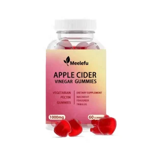 OEM Naturals Apple Cider Vinegar Gummy Vitamins Digestive Health Support 60 Vegan ACV Gummies