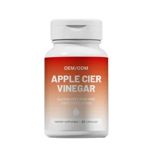OEM ODM Apple Cider Vinegar Gummies Vitamin B6 High Protein Vegan Supplement Adults Promotes Immune System Support Daily