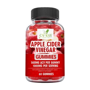 OEM ODM Apple Cider Vinegar Gummies with Vitamin B12 Beetroot Juice Apple Cider Vinegar Support Digestion Weight Loss Healthy