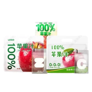 OEM ODM Beverage Factory Dietary Fiber Low fat Light calorie Portable 100% Apple Juice Concentrate Bottle 180ml Ready to drink
