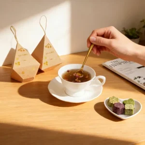 OEM ODM Factory Bulk Tea Bomb Set Healthy Flower Fruit Instant Tea Gems Pellets Custom Beverage Gift Items