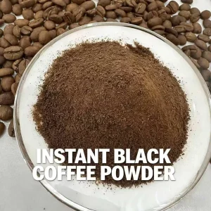 OEM ODM Halal Certified Mellow Fragrant 15kg Bulk Instant Black Coffee Powder Restore the Authentic Flavor of Coffee