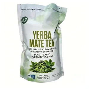 OEM ODM Herbal Tea Pyramid Bags 40g Naturally Caffeinated GMP HACCP ISO22000