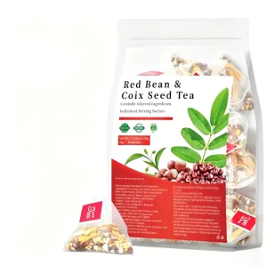 OEM ODM Herbs Blend Tea Red Bean Coix Seed Gorgon Fruit & Yam Supports Internal Moisture Balance Help Reduce Bloating Edema