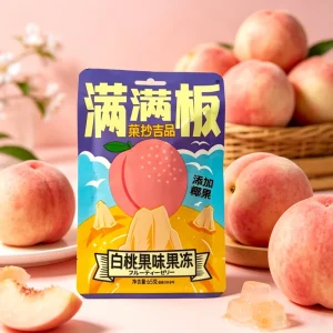 OEM ODM Jelly Gummy Candy Factory Bulk Fruity Flavor Bag Packaging Jelly Candy