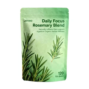 OEM ODM Premium Rosemary Herbal Tea Antioxidant Detox Support Natural Organic Loose Leaf Tea Health Tea Box ISO
