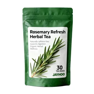 OEM ODM Rosemary Leaf Health Tea Natural Herbal Tea for Memory Focus & Digestion Wellness Tea Bags in Box