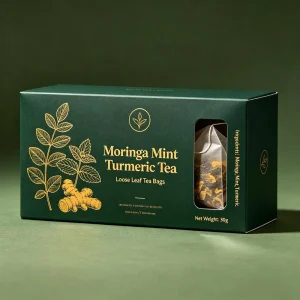 OEM/ODM Tea Bags Factory Direct Support Dropshipping Customizable Mint Turmeric Tea
