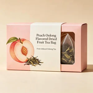 OEM ODM Tea Bags Factory Direct Support Dropshipping Customizable Peach Oolong Flavored Dried Fruit Tea